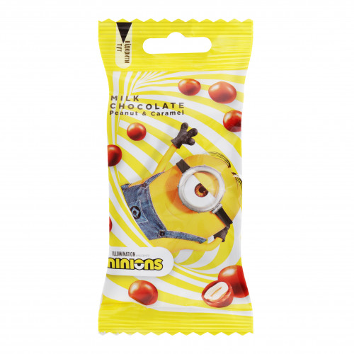 Драже в молочному шоколаді Peanut&Caramel Minions м/у 45г