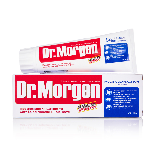 *Dr.Morgen Зубна паста Multi Clean Action 75мл