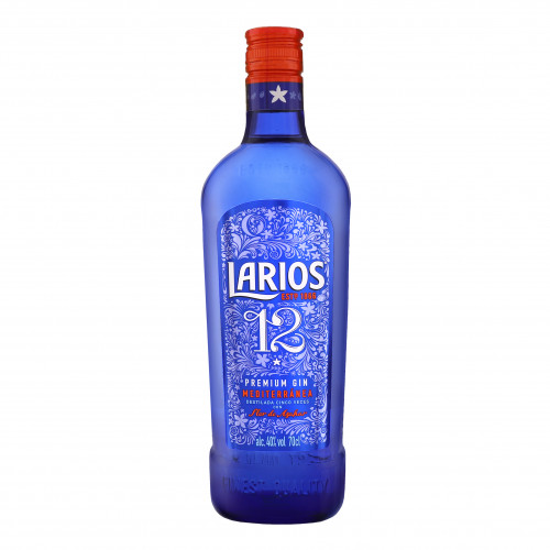Джин 0.7л 40% 12 Premium Gin Larios пл