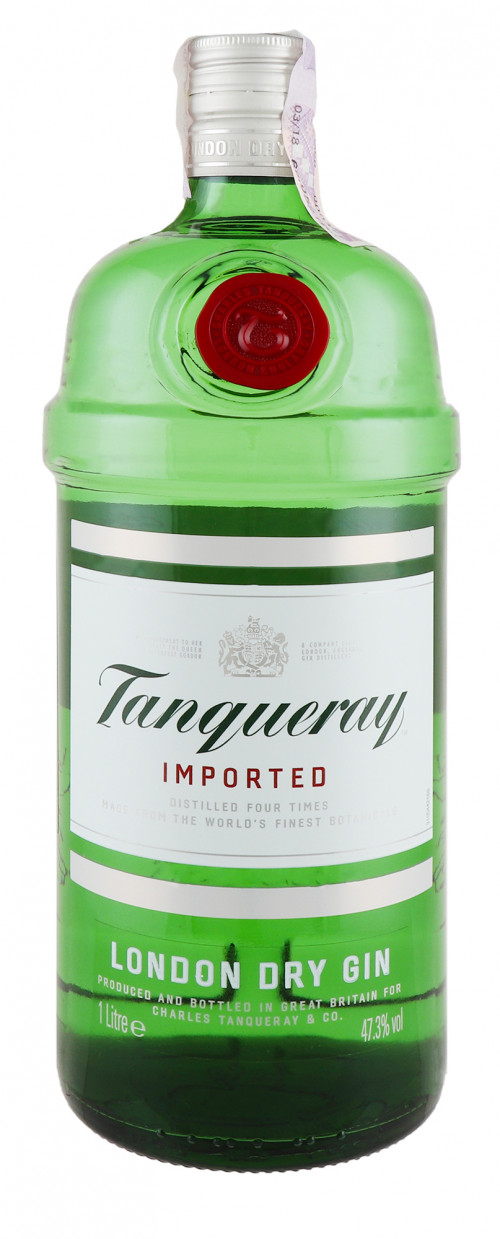 Джин 1л 47.3% London Dry Tanqueray пл