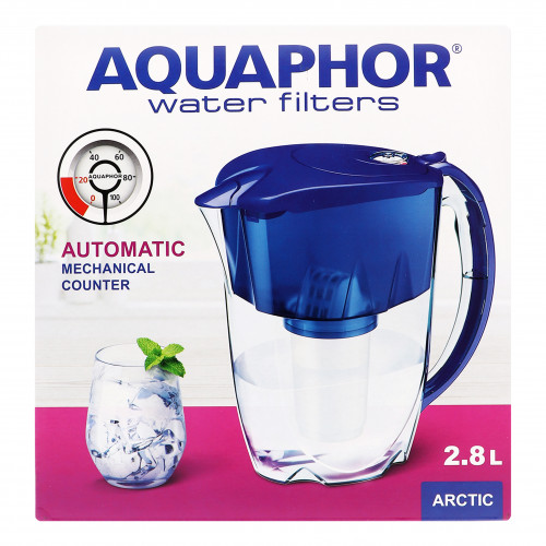 Фільтр-глечик Аквафор Арктик для води зелений 2,8л