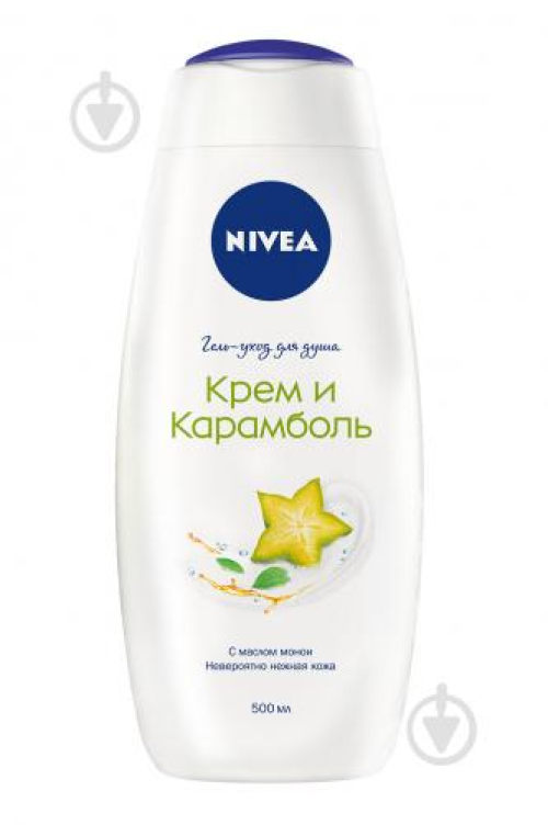 Гель-догляд для душу Nivea Крем і Карамболь 500мл