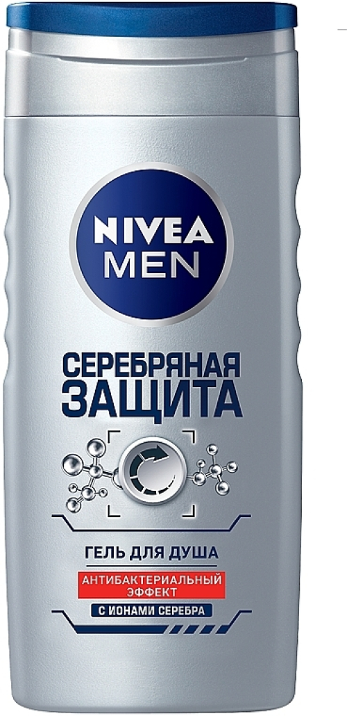 Гель для душа &quot;Серебряная защита&quot; - Nivea For Men Silver protect Shower Gel