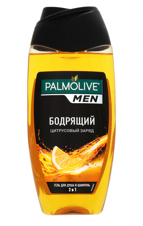 Гель для душу і шампунь Palmolive Men Бадьорість Цитрусовий Заряд чоловічий 2в1 250мл