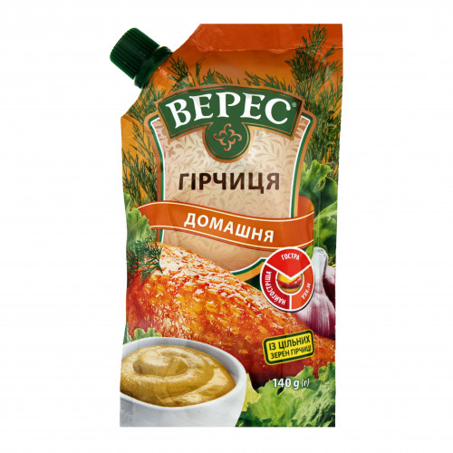 Гірчиця Домашня Верес д/п 140г