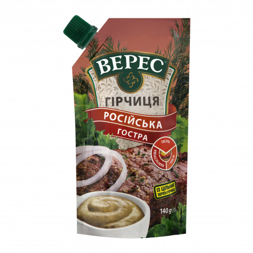 Гірчиця Руська гостра Верес д/п 140г