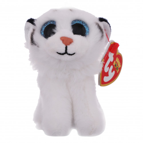 Іграшка м'яка для дітей від 3років 12см №35234 Біле тигреня Tundra Beanie Boo's TY 1шт