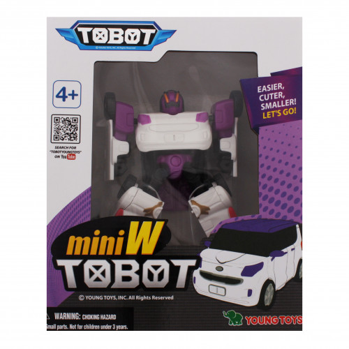 Іграшка-трансформер для дітей від 3років №301022 MiniW Tobot 1шт