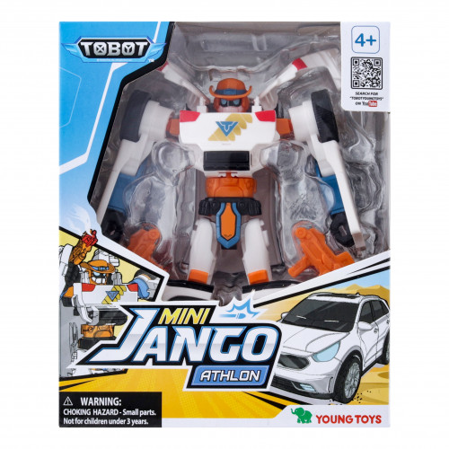 Іграшка-трансформер для дітей від 4років №301079 Jango Athlon Mini Tobot 1шт