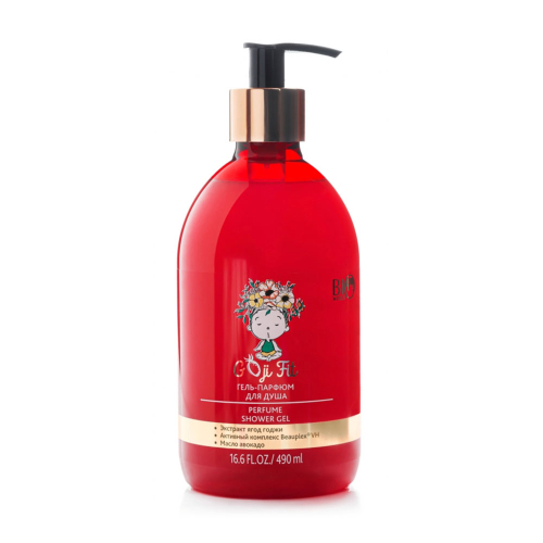 ИМ Гель-парфуми для душу Bio World Goji Fit Perfume Shower Gel, 490мл