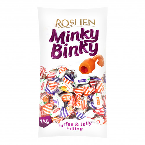 ІРИС MINKY BINKY ЖЕЛЕЙНА НАЧ 1КГ РОШЕН