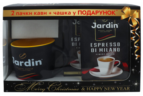 JARDIN ESPRESSO 250Г*2+ЧАШКА