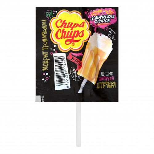 Карамель зi смаком тропiчних фруктiв Chupa Chups м/у 15г