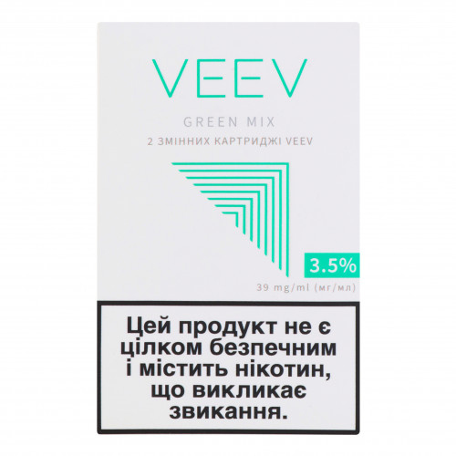 Картридж Veev Green Mix змінний 3,5% 1,5мл