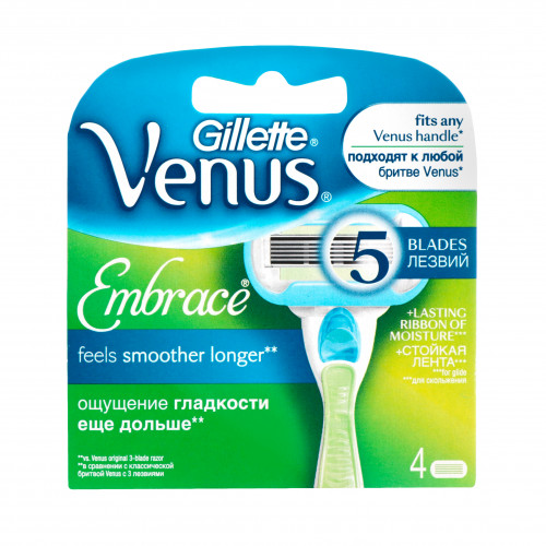 Картриджі Gillette Venus для жінок 4шт х40
