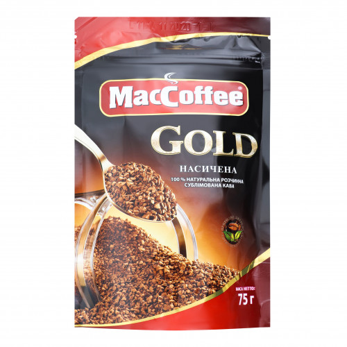 Кава Gold нат розч MacCoffee м/у 75г