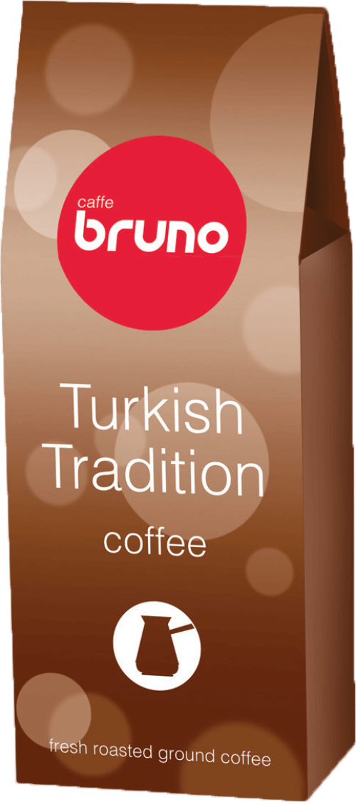 Кава мелена Bruno Turkish Tradition натуральна, 250г