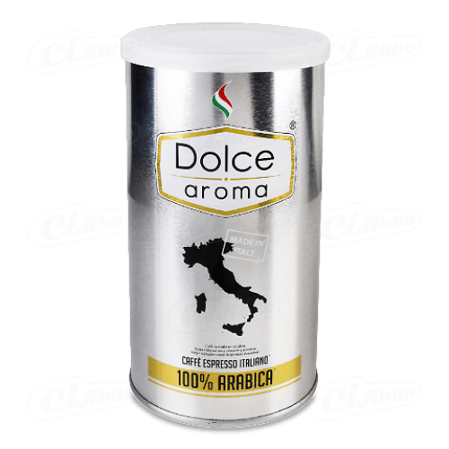 Кава Dolce Aroma 100% Arabica мелена 250г