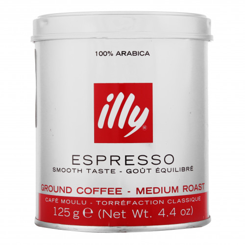 Кава мелена Espresso Illy з/б 125г