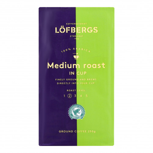 Кава Lofbergs Medium Roast мелена 250г