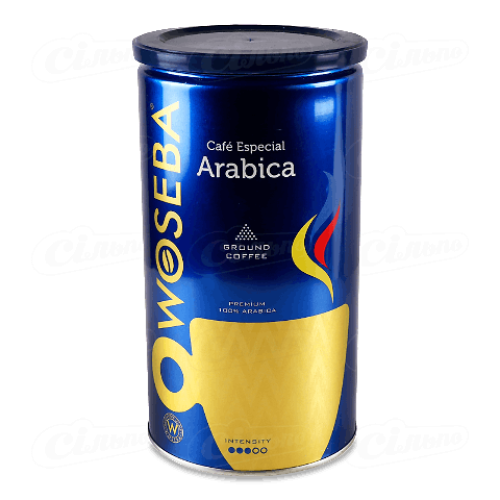 Кава мелена Woseba Arabica смажена, 500г