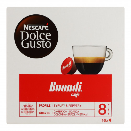 Кава NESCAFE® DOLCE GUSTO® Buondi в капсулах 16шт 99,2г