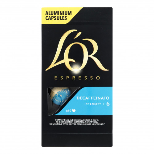 Кава L’Or Espresso Decaffeinato капсульна мелена 10х5,2г