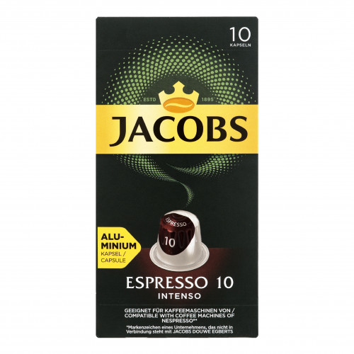 Кава Jacobs Espresso 10 Intenso в капсулах 5г х 10шт