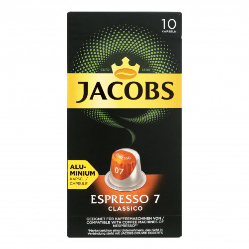 Кава Jacobs Espresso 7 Classico в капсулах 5г х 10шт