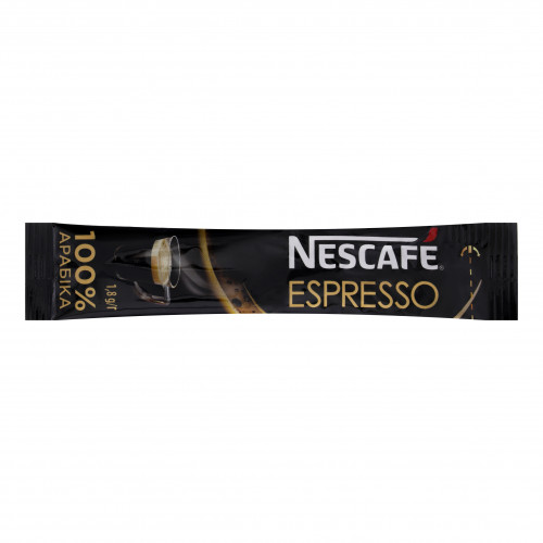 Кава натуральна розчинна порошкоподібна Espresso Nescafe м/у 1.8г