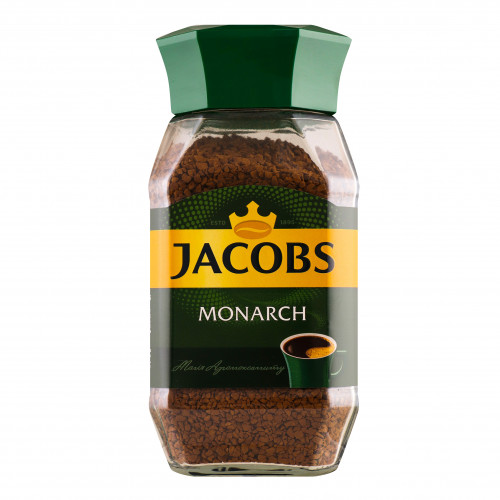 Кава натуральна розчинна сублімована Monarch Jacobs с/б 190г