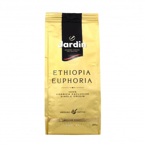 Кава натуральна середньообсмажена мелена Ethiopia Euphoria Jardin м/у 250г