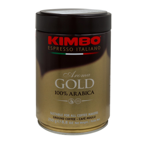 Кава натуральна смажена мелена Aroma Gold Kimbo з/б 250г
