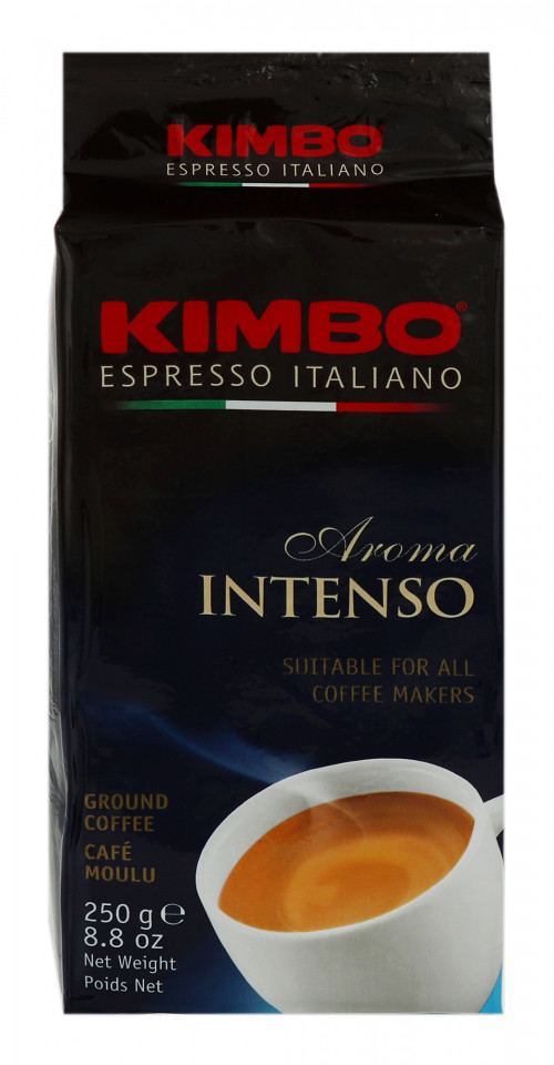 Кава натуральна смажена мелена Aroma Intenso Kimbo в/у 250г