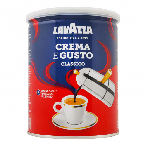 Кава натуральна смажена мелена Crema e Gusto Lavazza з/б 250г