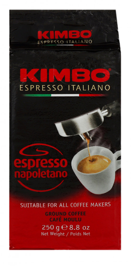 Кава натуральна смажена мелена Espresso Napoletano Kimbo в/у 250г