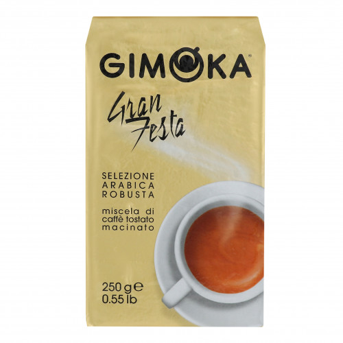 Кава натуральна смажена мелена Gran Festa Gimoka в/у 250г