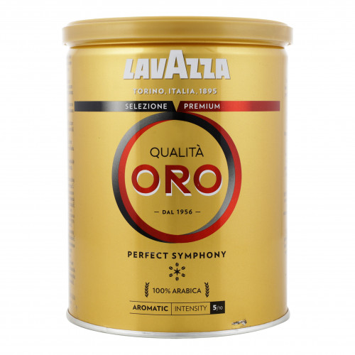 Кава натуральна смажена мелена Qualita Oro Lavazza з/б 250г