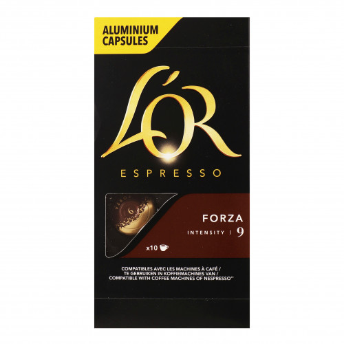 Кава мелена L`OR Espresso Forza в капсулах 10шт 52г