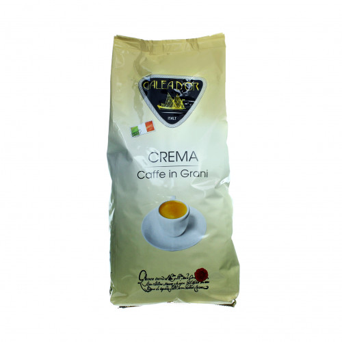 Кава натуральна смажена в зернах Crema Galead'or м/у 1кг