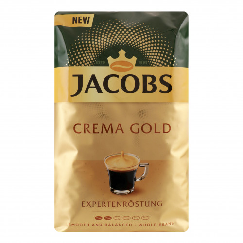 Кава Jacobs Crema Gold в зернах 1кг