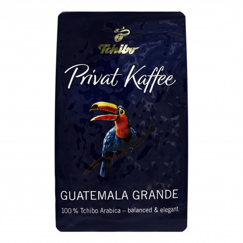 Кава натуральна смажена в зернах Guatemala Grande Privat Kaffee Tchibo в/у 500г