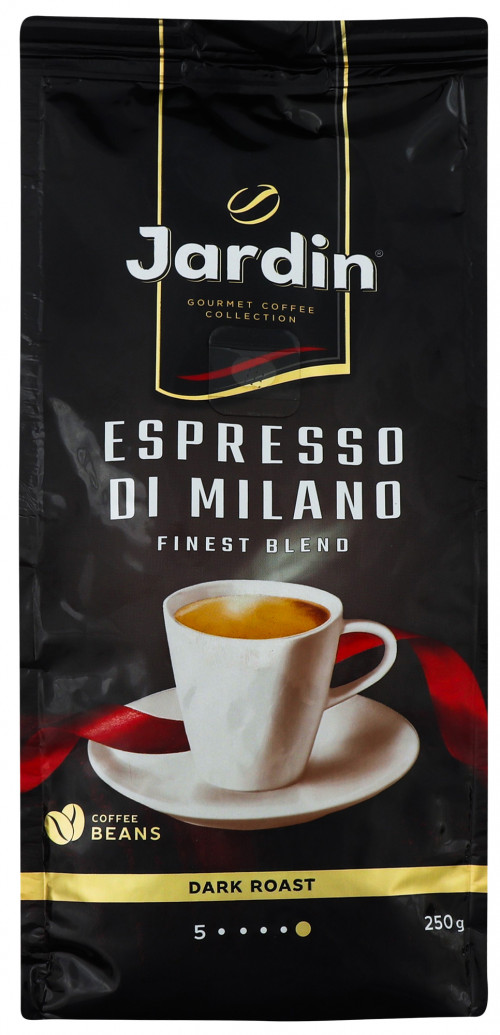 Кава натуральна в зернах Espresso di Milano Jardin м/у 250г