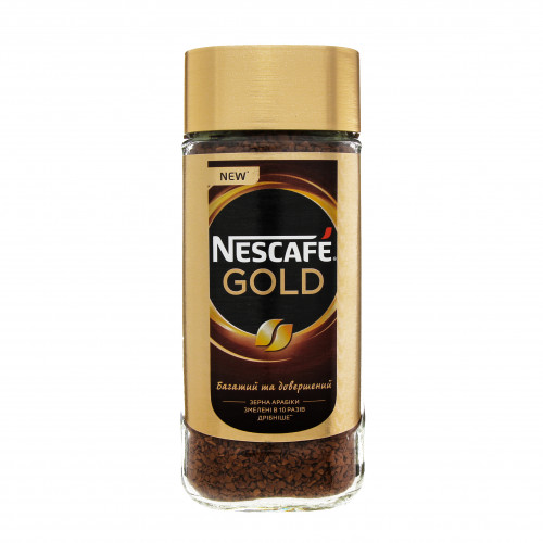 Кава розчинна сублімована Gold Nescafe 100г