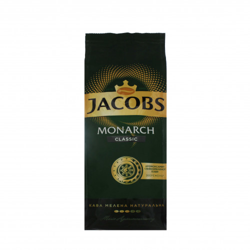 Кава смажена мелена Monarch Classic Jacobs м/у 450г