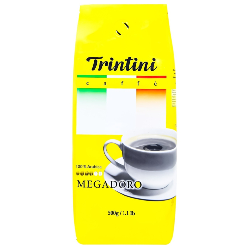 Кава в зернах Trintini Megadoro 500г