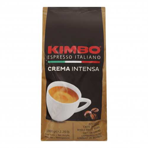 Кава в зернах смажена Crema Intensa Kimbo м/у 1000г