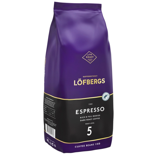 Кава Lofbergs Еspresso зернова 1кг