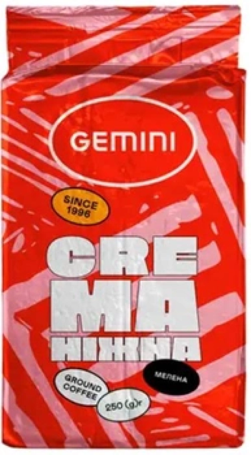 Кава зерно Gemini Espresso Extra Crema натуральна, 1кг