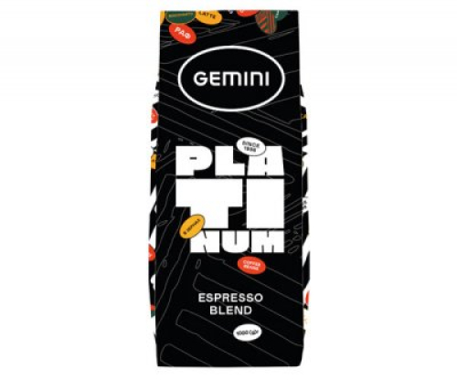 Кава зерно Gemini Espresso Platinum натуральна, 1кг